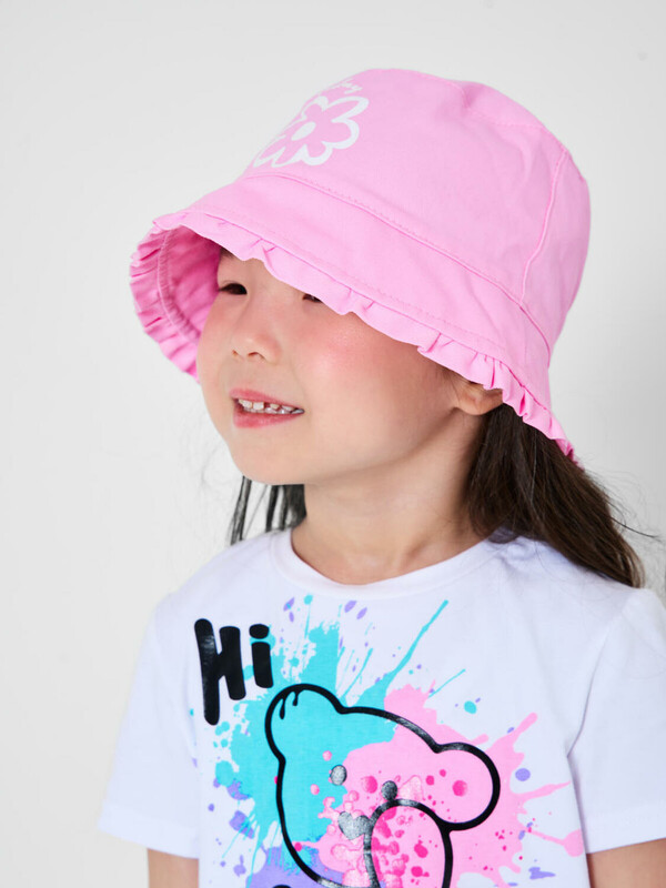 Панама текстильная для девочек
