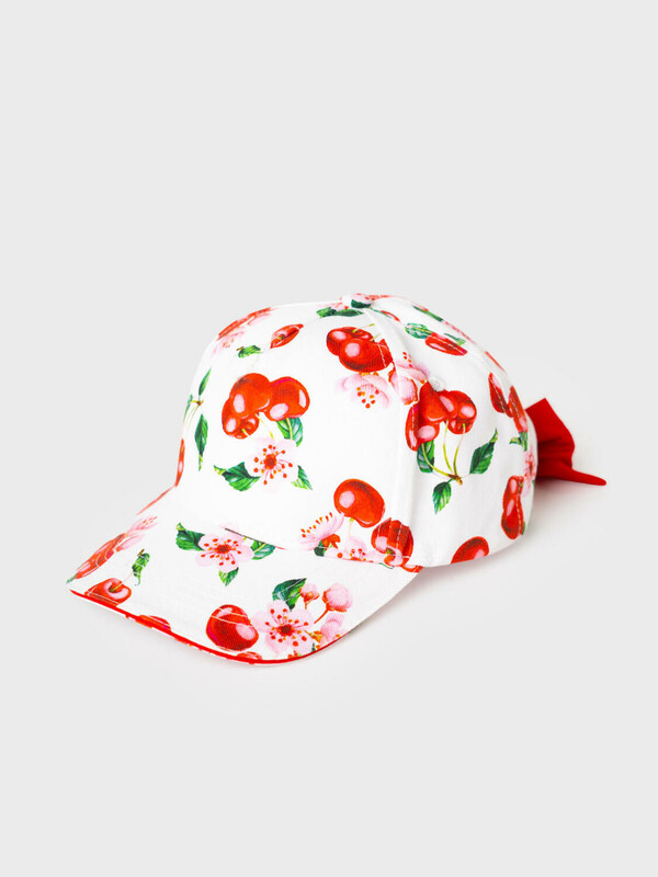 Кепка текстильная для девочек