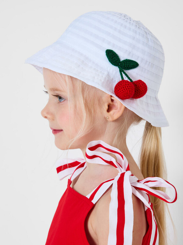 Шляпа текстильная для девочек