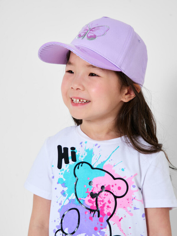 Кепка текстильная для девочек