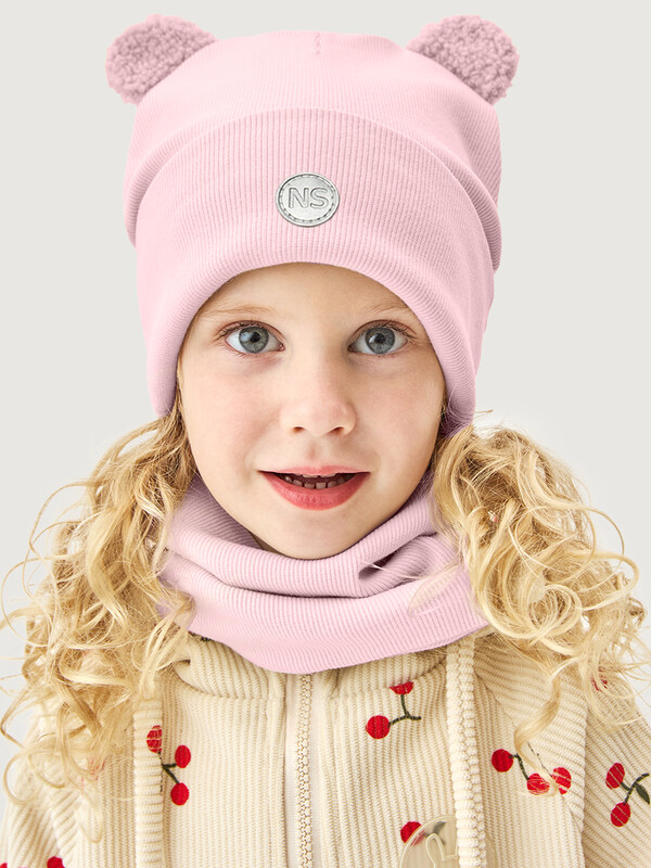 Комплект шапка и снуд 12л22626