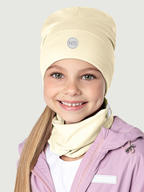 Комплект шапка и снуд 12л22826