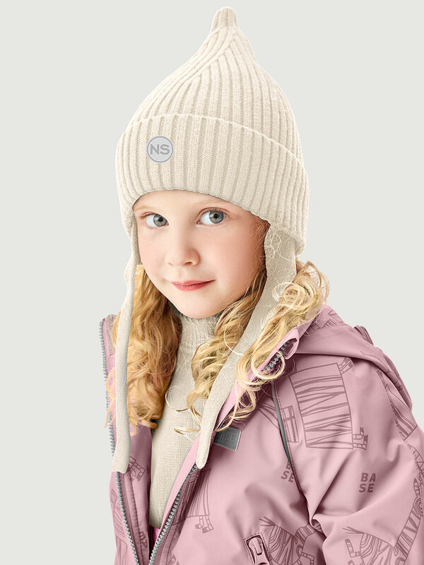 Комплект шапка и манишка 12м21026