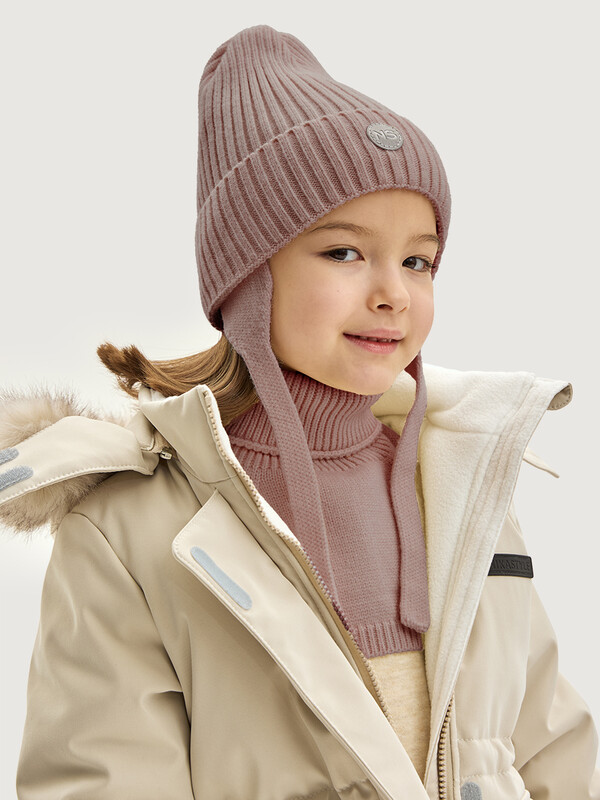 Комплект шапка и манишка  12з16025