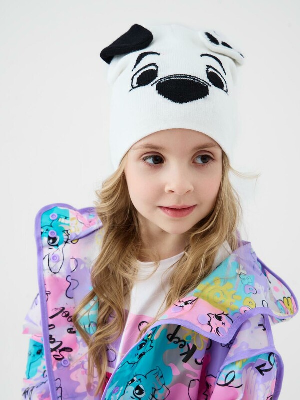 Шапка трикотажная для девочек