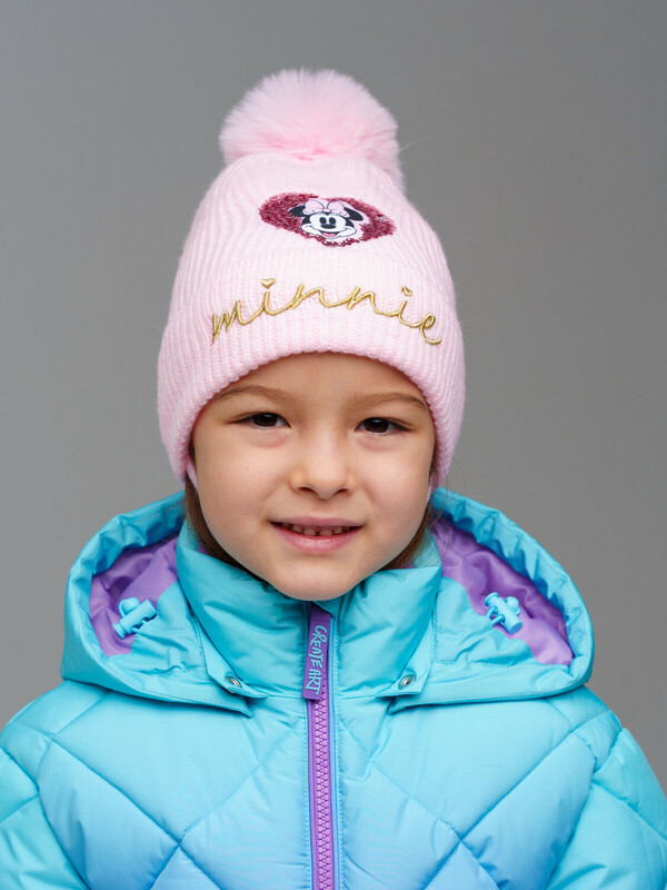 Шапка трикотажная для девочек