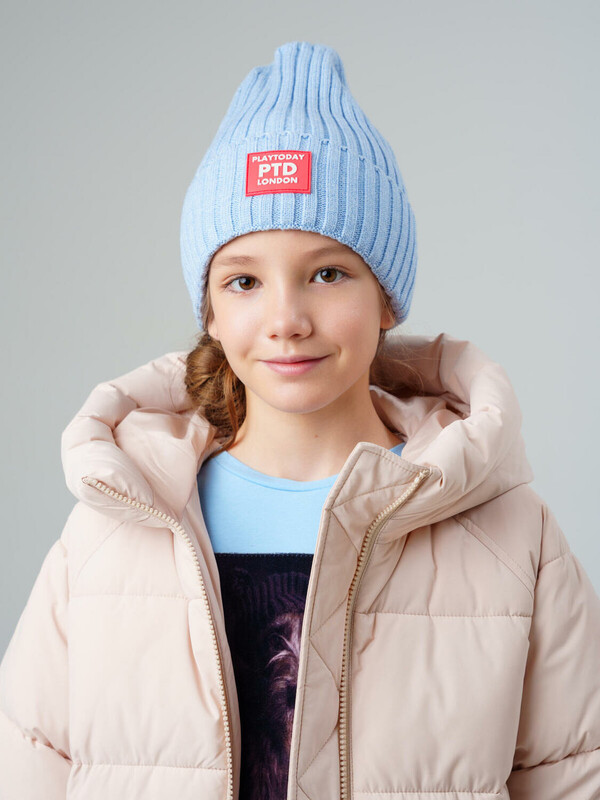 Шапка трикотажная для девочек