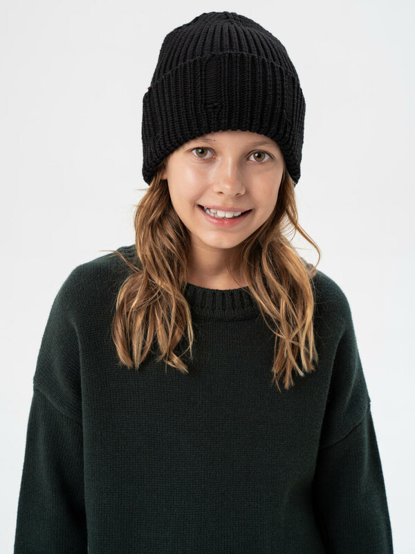 Шапка трикотажная для девочек