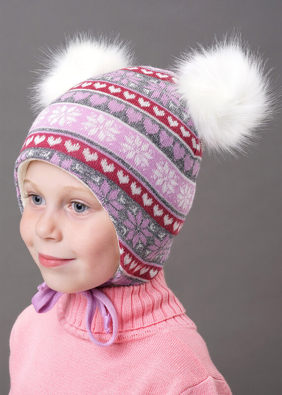Шапка детская для девочки