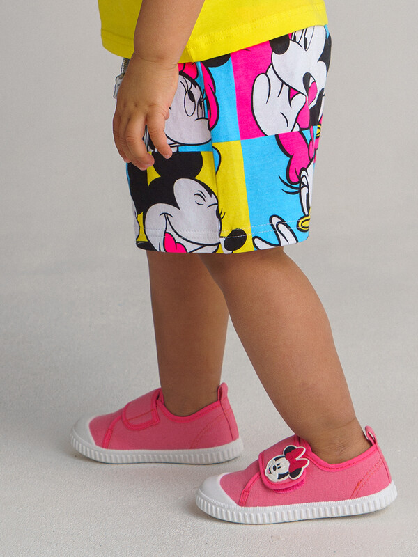 Полуботинки текстильные для девочек