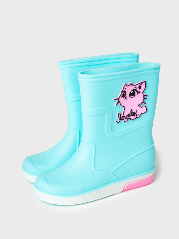 Сапоги резиновые для девочек