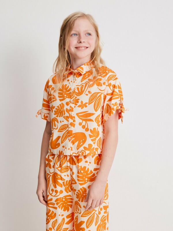 Блузка детская для девочек Petra1_bl