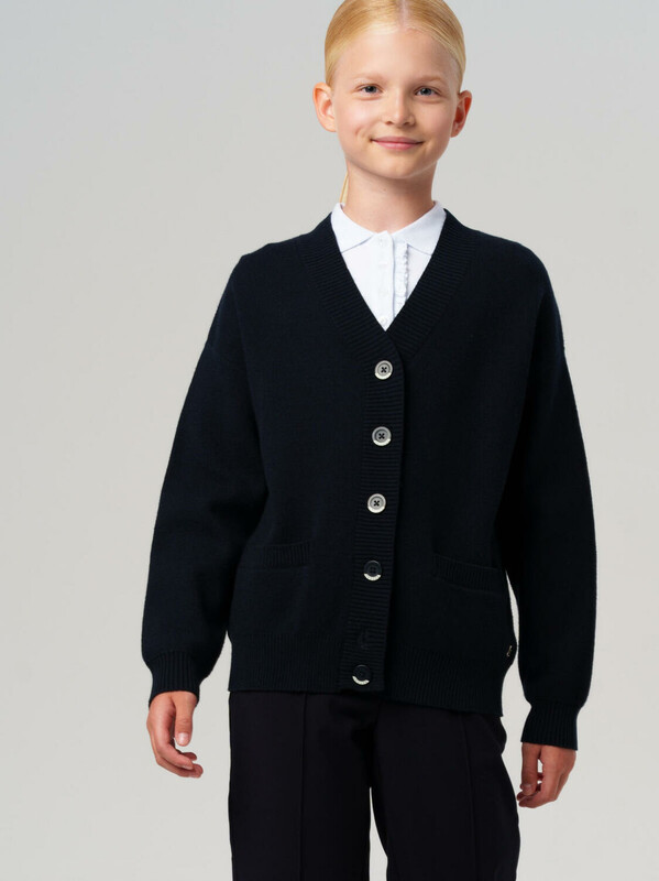 Кардиган трикотажный для девочек