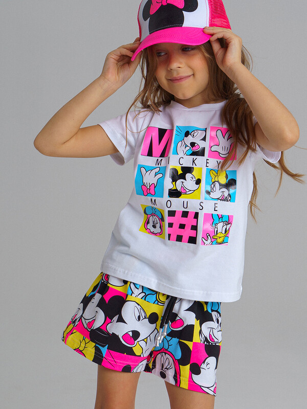 Шорты трикотажные для девочек