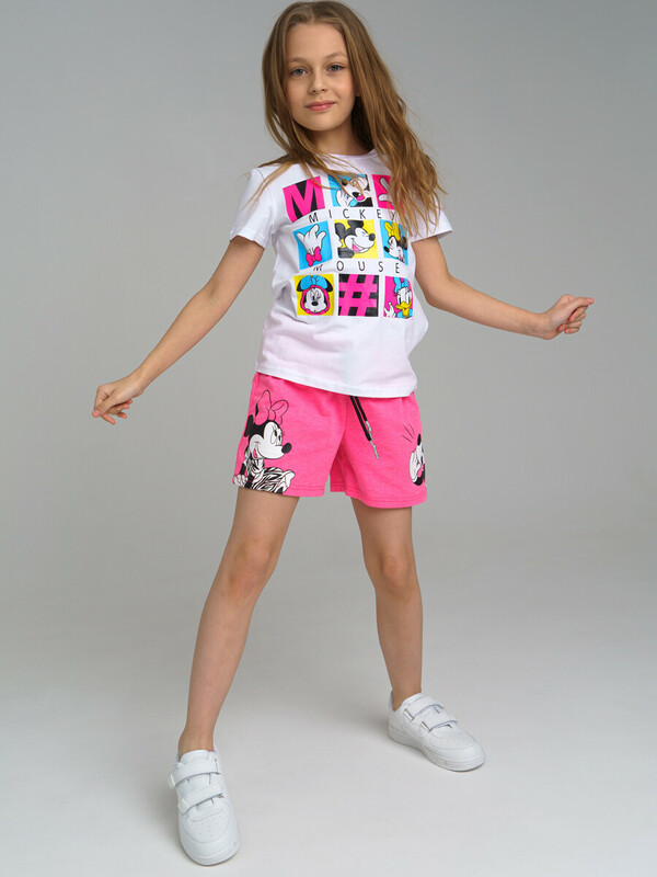 Шорты трикотажные для девочек