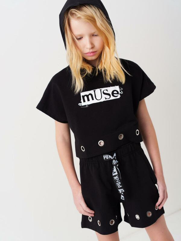 Шорты трикотажные для девочек