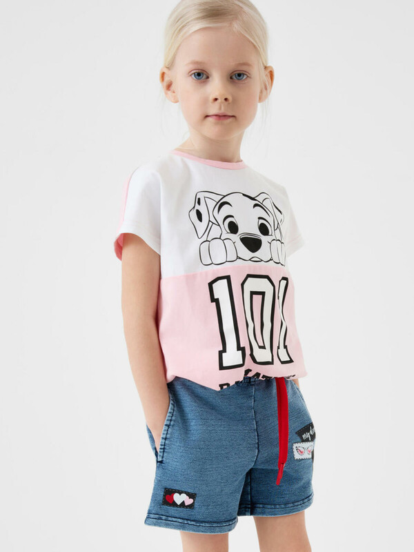 Шорты трикотажные для девочек