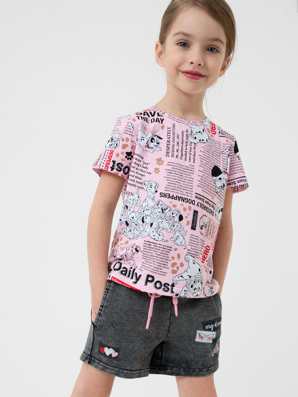 Шорты трикотажные для девочек