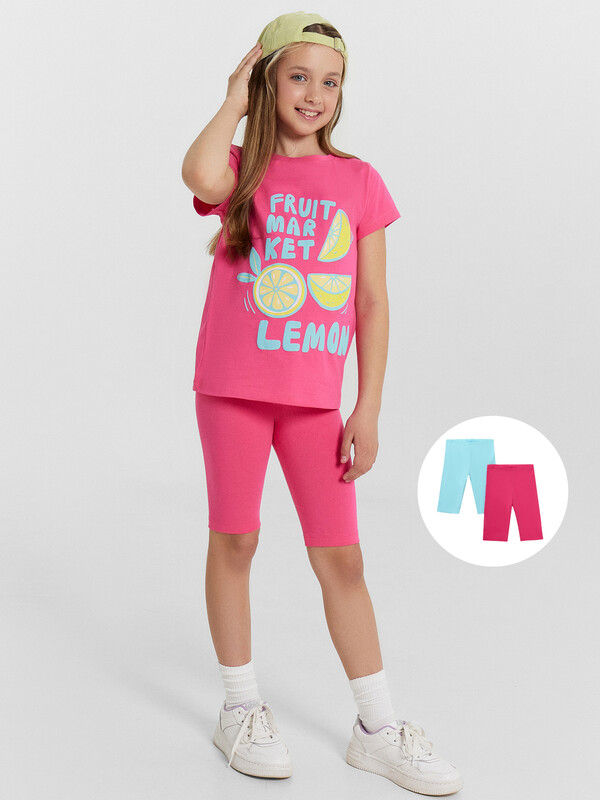 ШОРТЫ ДЛЯ ДЕВОЧЕК (2ШТ.) 137721-2