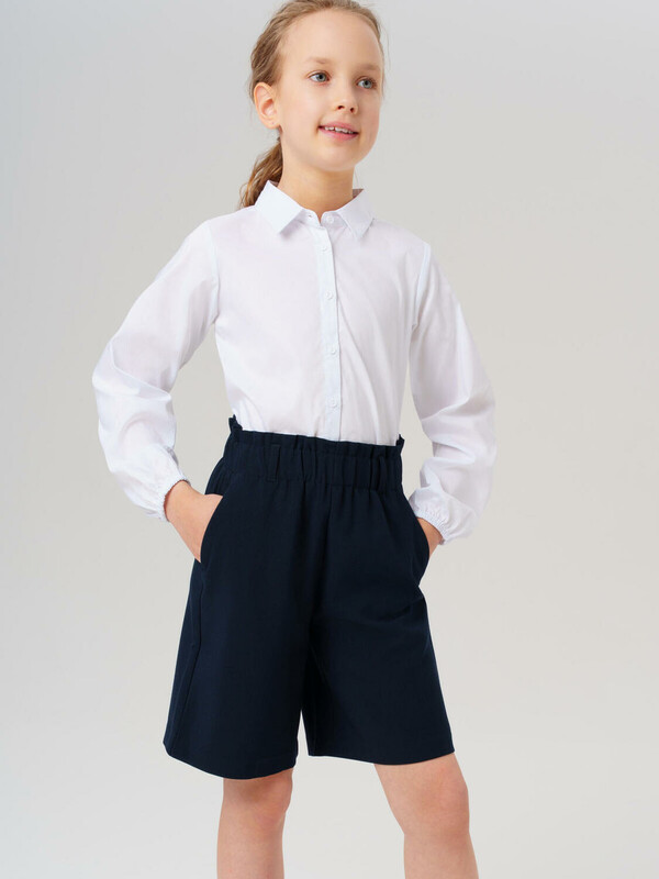 Шорты из ткани Non iron для девочки