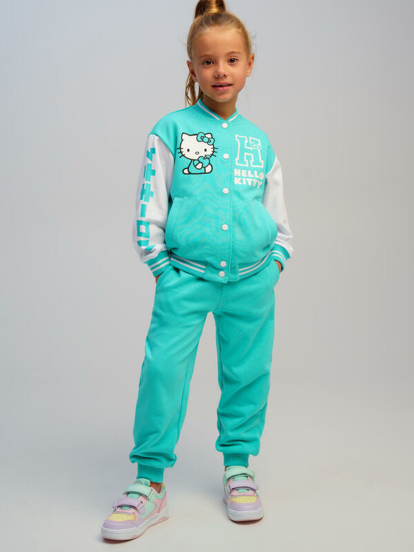 Брюки трикотажные для девочек