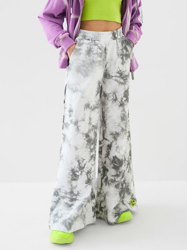 Брюки трикотажные для девочек