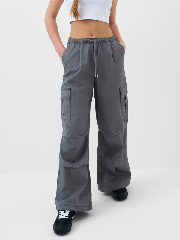 Брюки текстильные для девочек