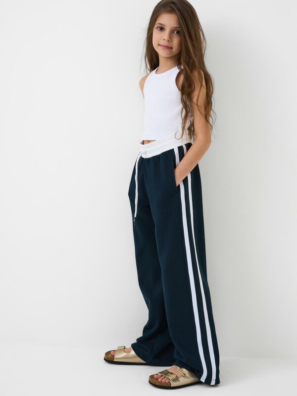 Брюки трикотажные для девочек