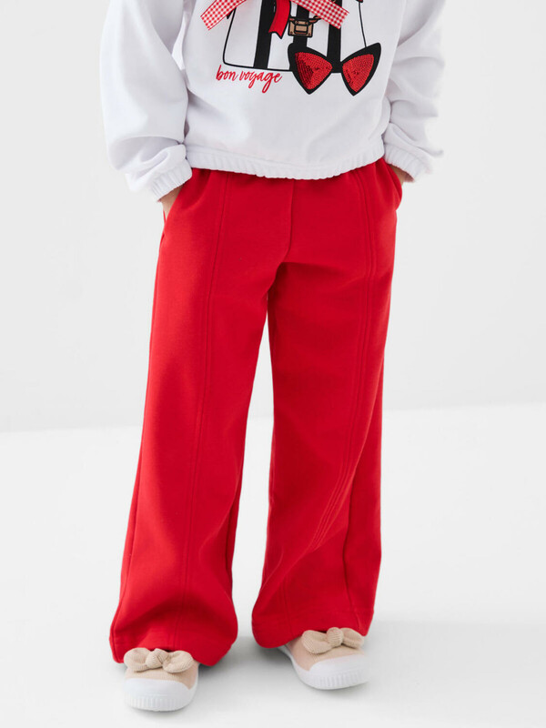 Брюки трикотажные для девочек