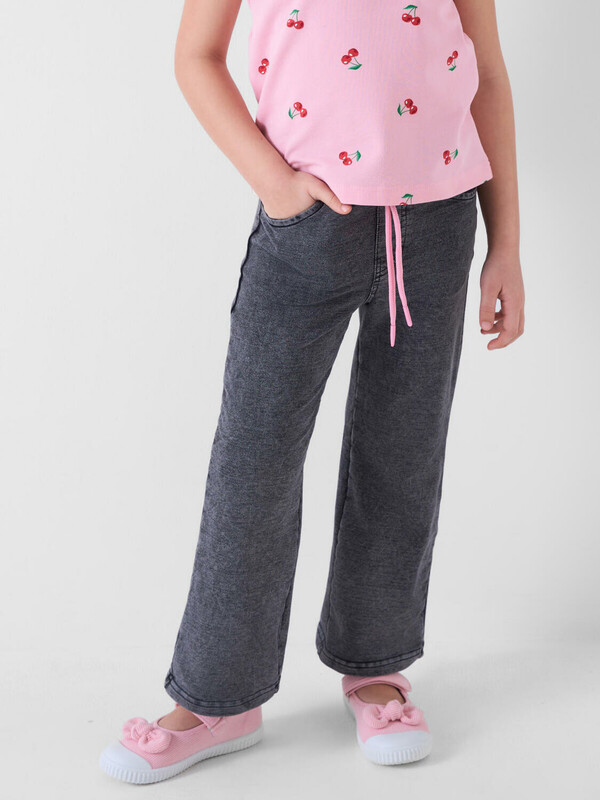 Брюки трикотажные для девочек