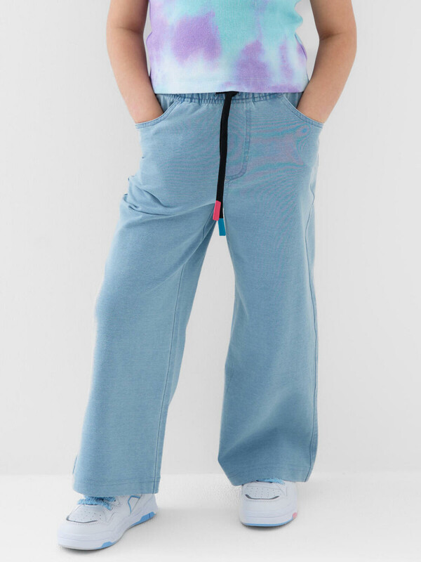 Брюки трикотажные для девочек