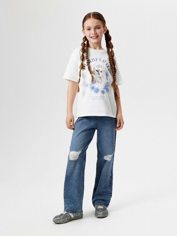 Брюки джинсовые детские для девочек Reia