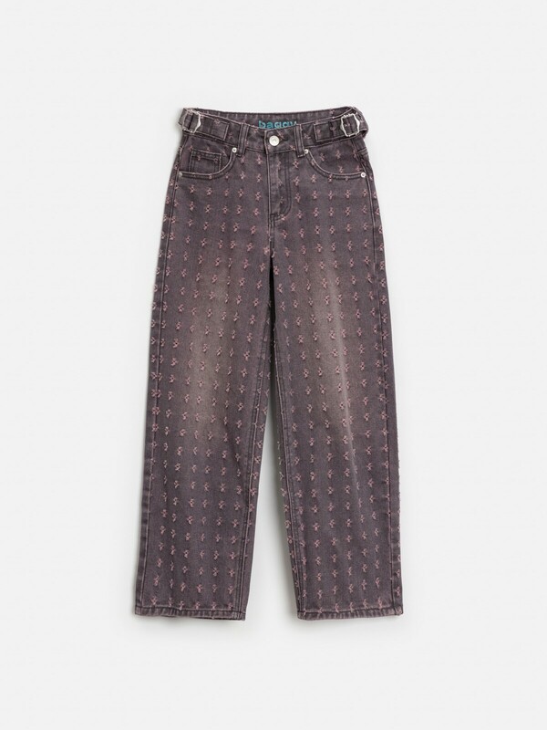 Брюки джинсовые детские для девочек Sfunks