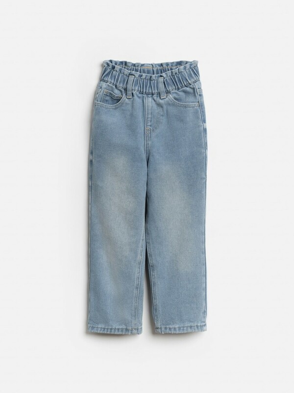 Брюки джинсовые (утепленные) детские для девочек Gervig