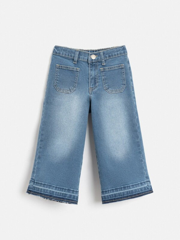 Брюки джинсовые детские для девочек Rusal