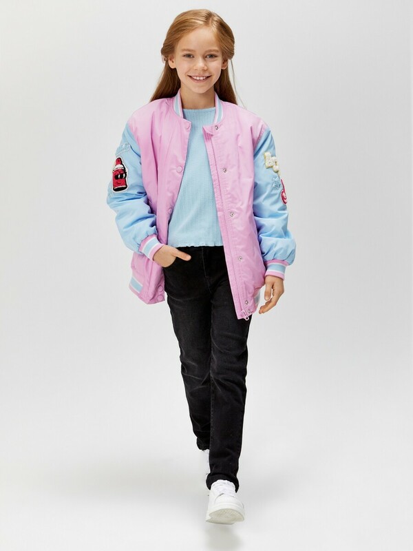 Брюки джинсовые детские для девочек Bona