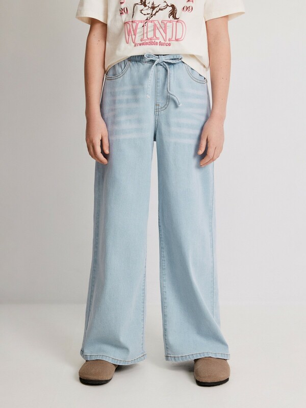 Брюки джинсовые детские для девочек Dalva