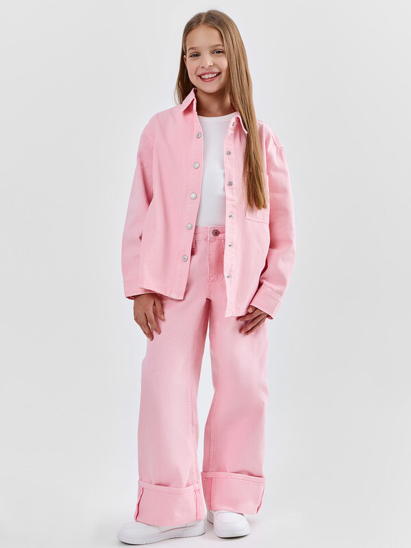 ДЖИНСЫ ДЛЯ ДЕВОЧЕК (осенне-зимний ассортимент) 2026-1DTG503h-9p