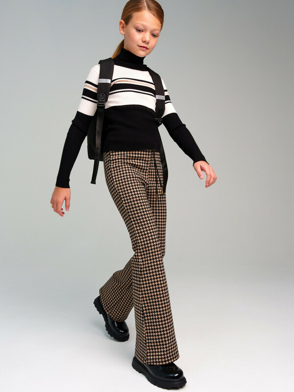 Брюки трикотажные для девочек