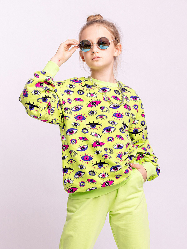 Свитшот для девочки (0041_ЛП22)