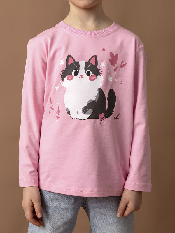 Лонгслив для девочки