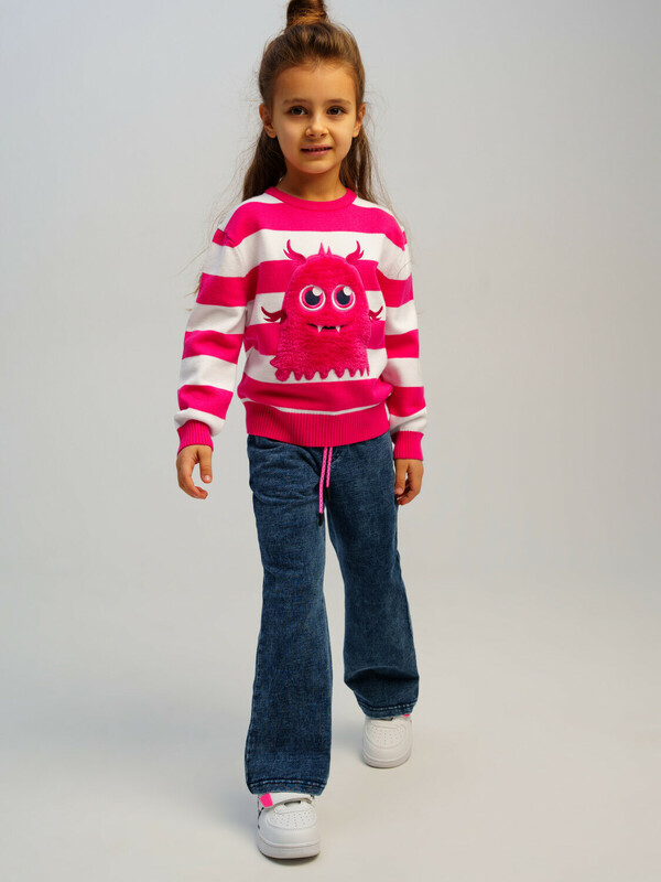 Джемпер трикотажный для девочек