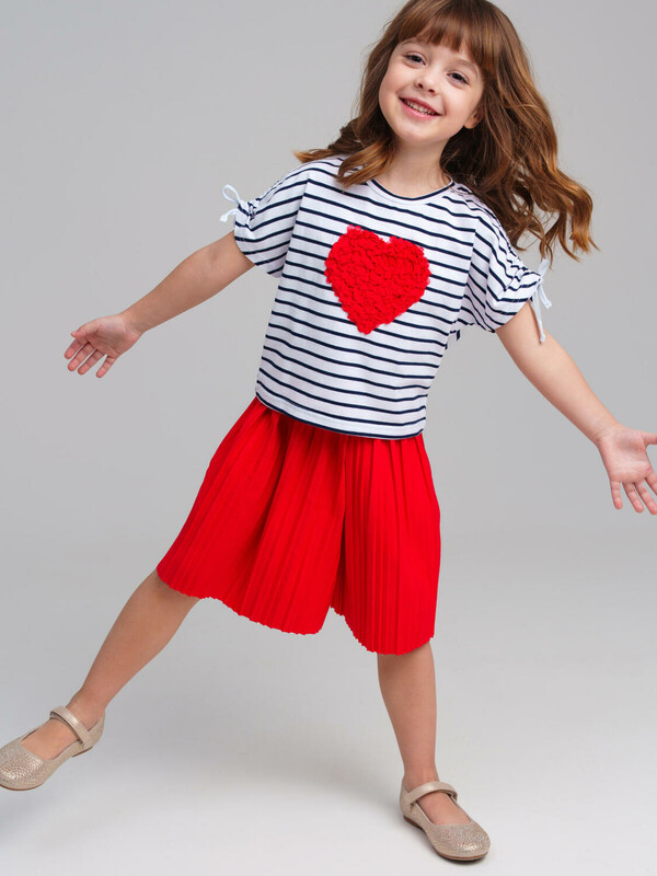 Джемпер трикотажный для девочек (футболка)