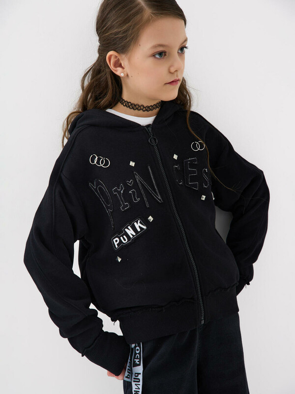 Толстовка трикотажная для девочек