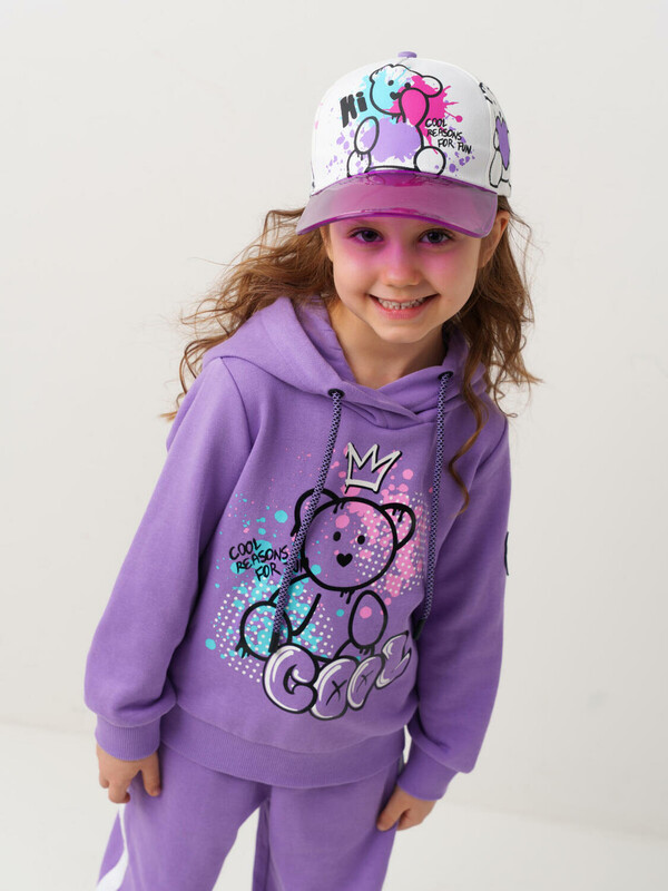 Толстовка трикотажная для девочек