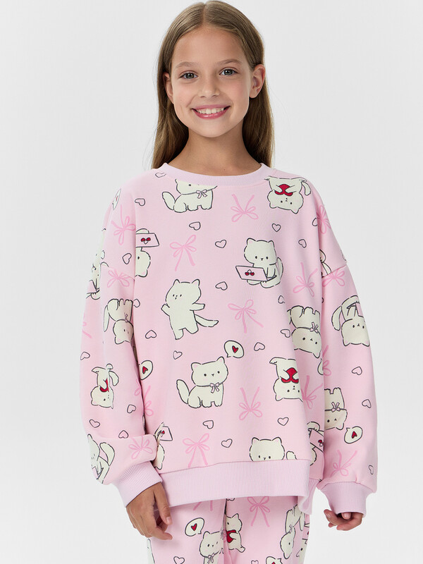 СВИТШОТ ДЛЯ ДЕВОЧЕК 127958