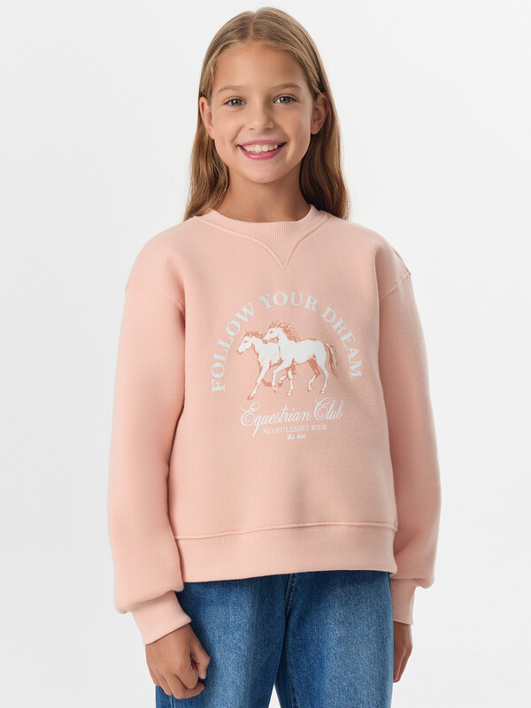 СВИТШОТ ДЛЯ ДЕВОЧЕК 127982