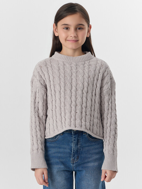 ДЖЕМПЕР СПОРТИВНЫЙ ДЛЯ ДЕВОЧЕК 127984