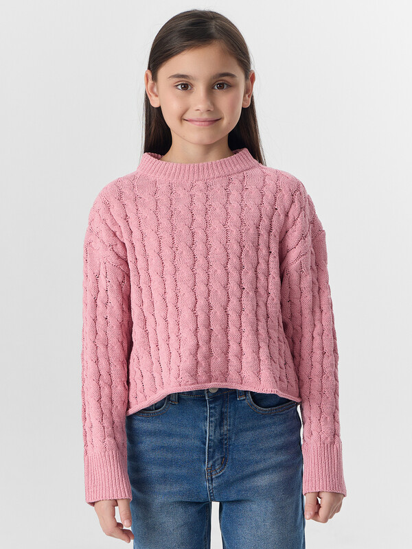 ДЖЕМПЕР СПОРТИВНЫЙ ДЛЯ ДЕВОЧЕК 127984