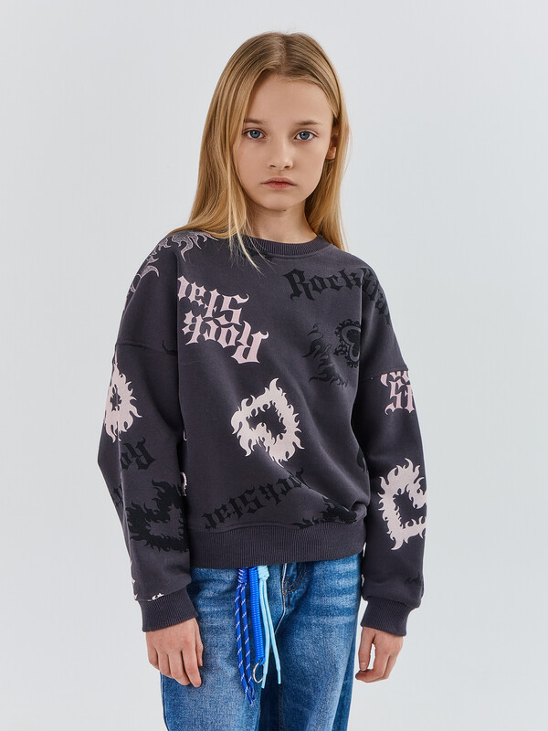 СВИТШОТ ДЛЯ ДЕВОЧЕК 127993